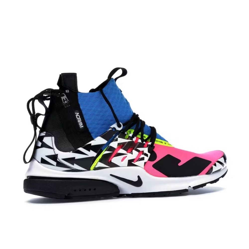 ike Air Presto Mid Acronym Racer Pink Men's - size 6